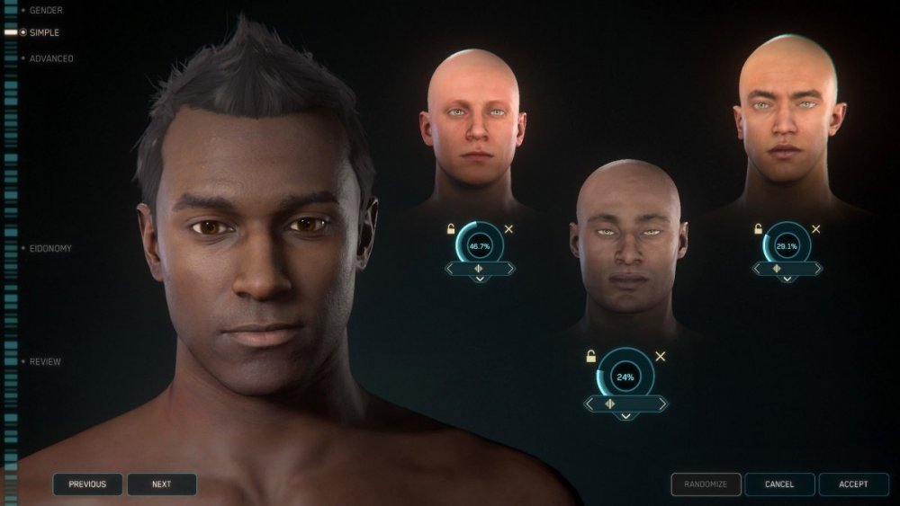 Star Citzien 3.5 - Tworzenie postaci DNA. Character Customization.