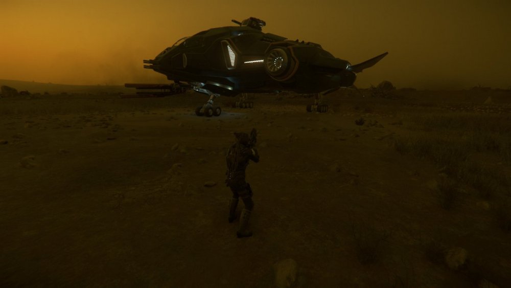 Star Citizen 3.7 - Vanguard Sentinel, Aberdeen Cave