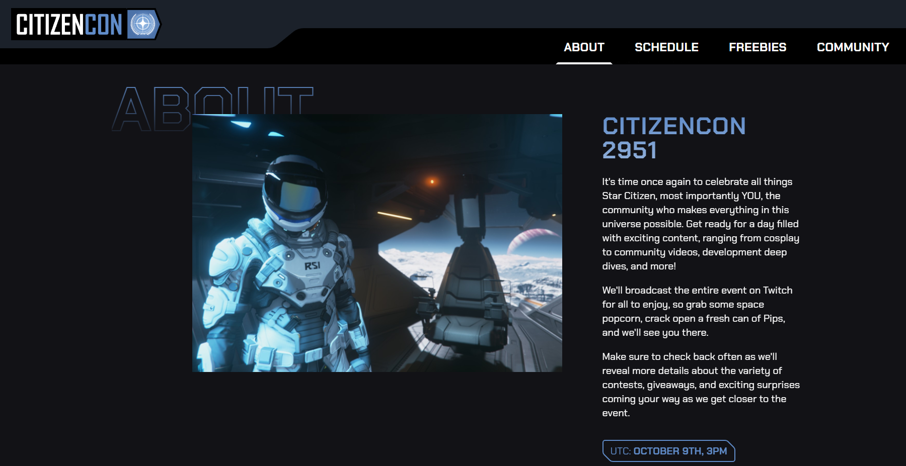 CitizenCon 2021 - Wspólne Oglądanie