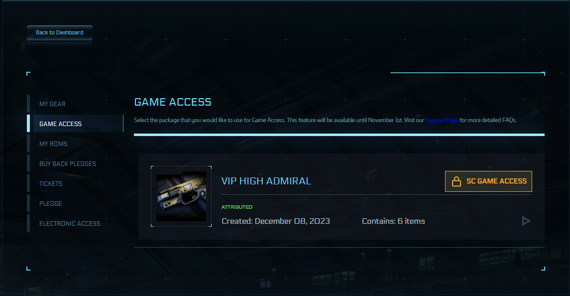 Zmiany w dostępie do Star Citizen i Squadron 42